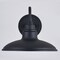 Vaxcel Tucson 1 Light Integrated LED Black and White Farmhouse Outdoor Wall Lantern Metal Shade T0680 - alternate 2